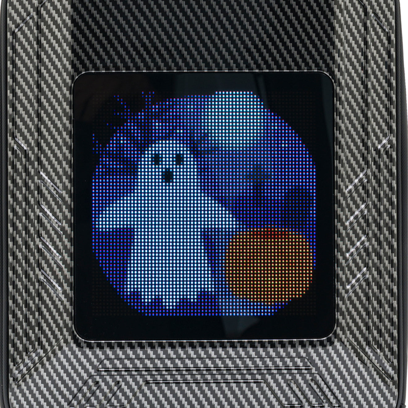 iPixi – LED Scherm Middelgrote Titanium Rugzak