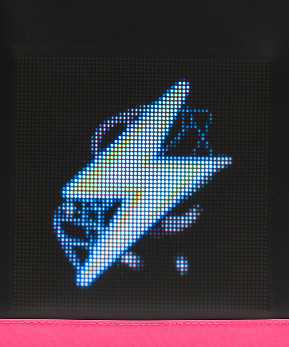 iPixi – Mini roze rugzak met LED-scherm voor kinderen