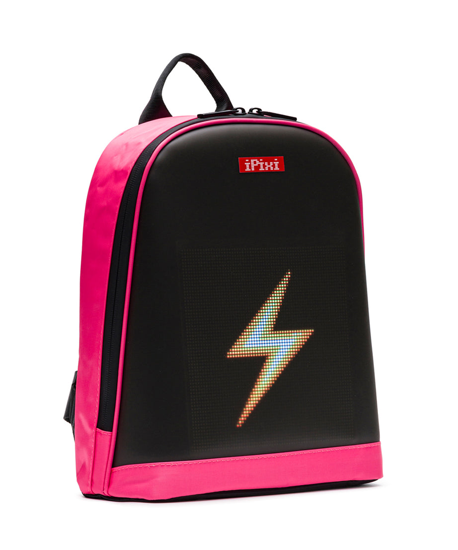iPixi – Mini roze rugzak met LED-scherm voor kinderen