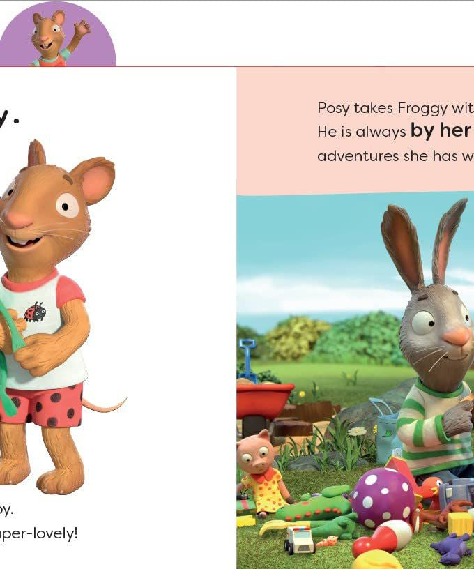 Nosy Crow - İngilizce Pip ve Posy: Favori Şeyler Kitap-Dinossi