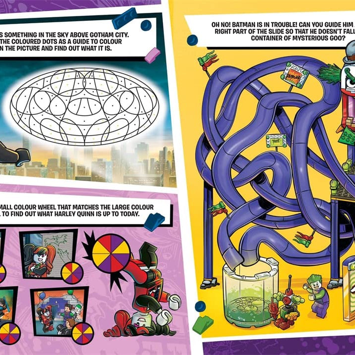 Lego - LEGO Harry Potter Hogwarts Huizen Speelfiguur met Speelgoedfiguur Engelse Activiteiten- en Verhalenboek