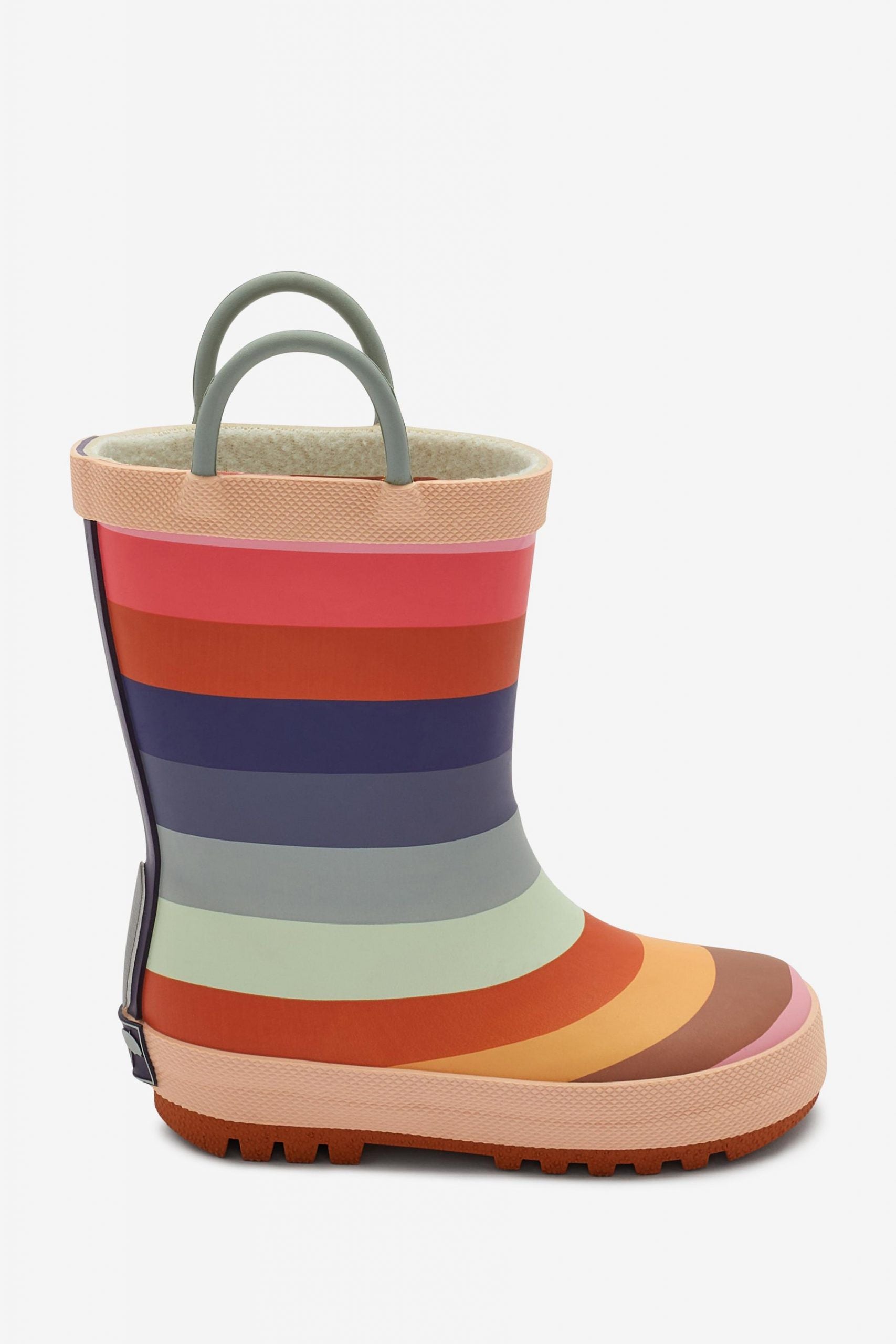 Next - Kız Çocuk Soft Gökkuşağı Kışlık ve Yağmur Çizmesi - 25.5-Dinossi