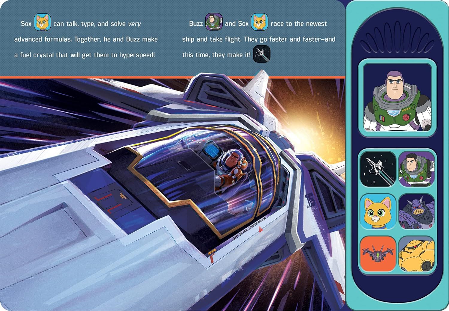 Disney Pixar Buzz Işıkyılı - İngilizce Sonsuzluğa ve Ötesine İnteraktif Sesli Kitap-Dinossi