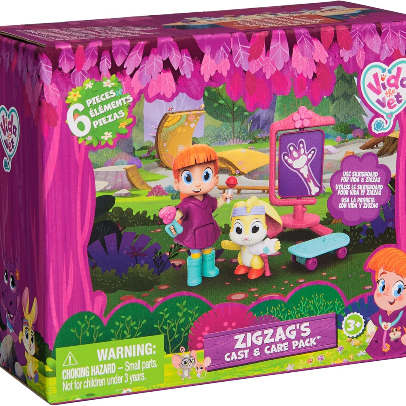 Dinossi - Vida De Dierenarts, Vida & Zig Zag Actiefiguren van Zig Zag