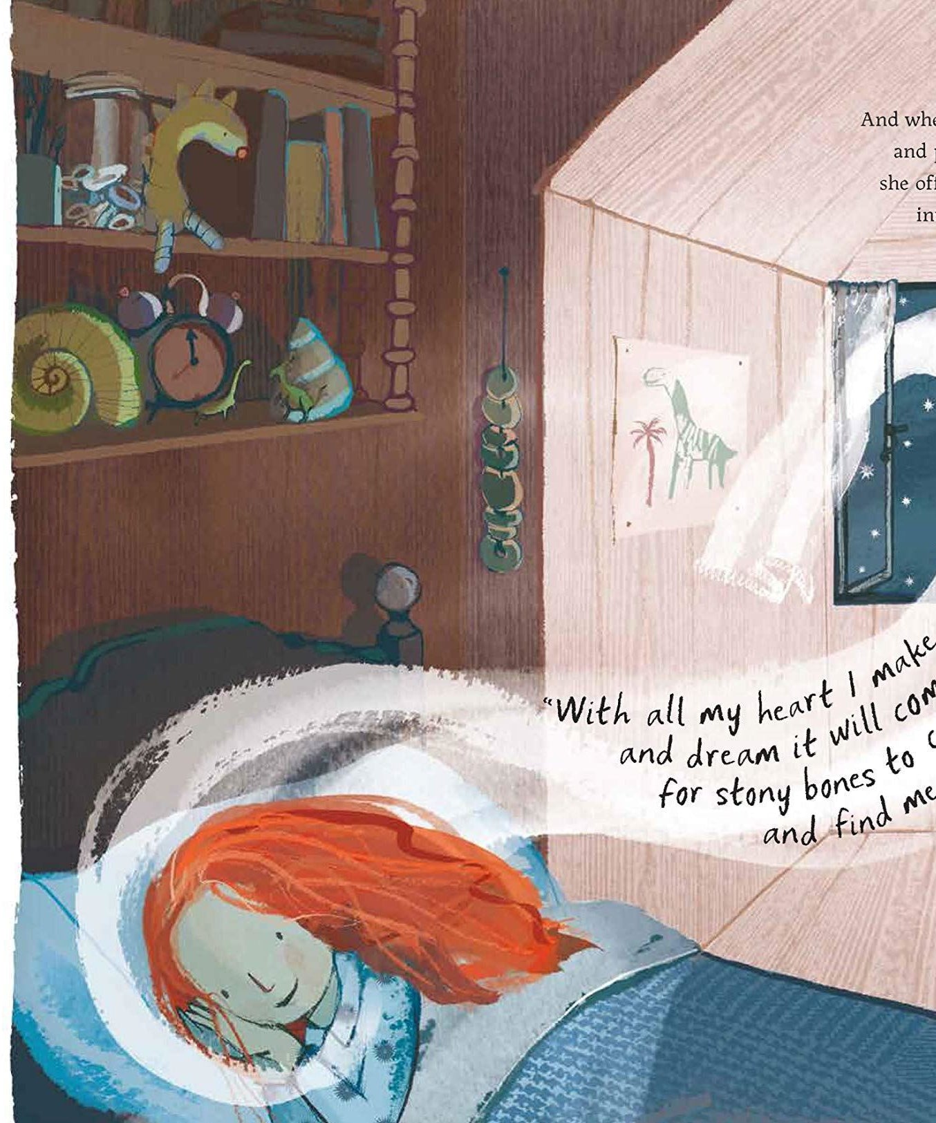 Bloomsbury - The Girl and the Dinosaur Story Book-Dinossi