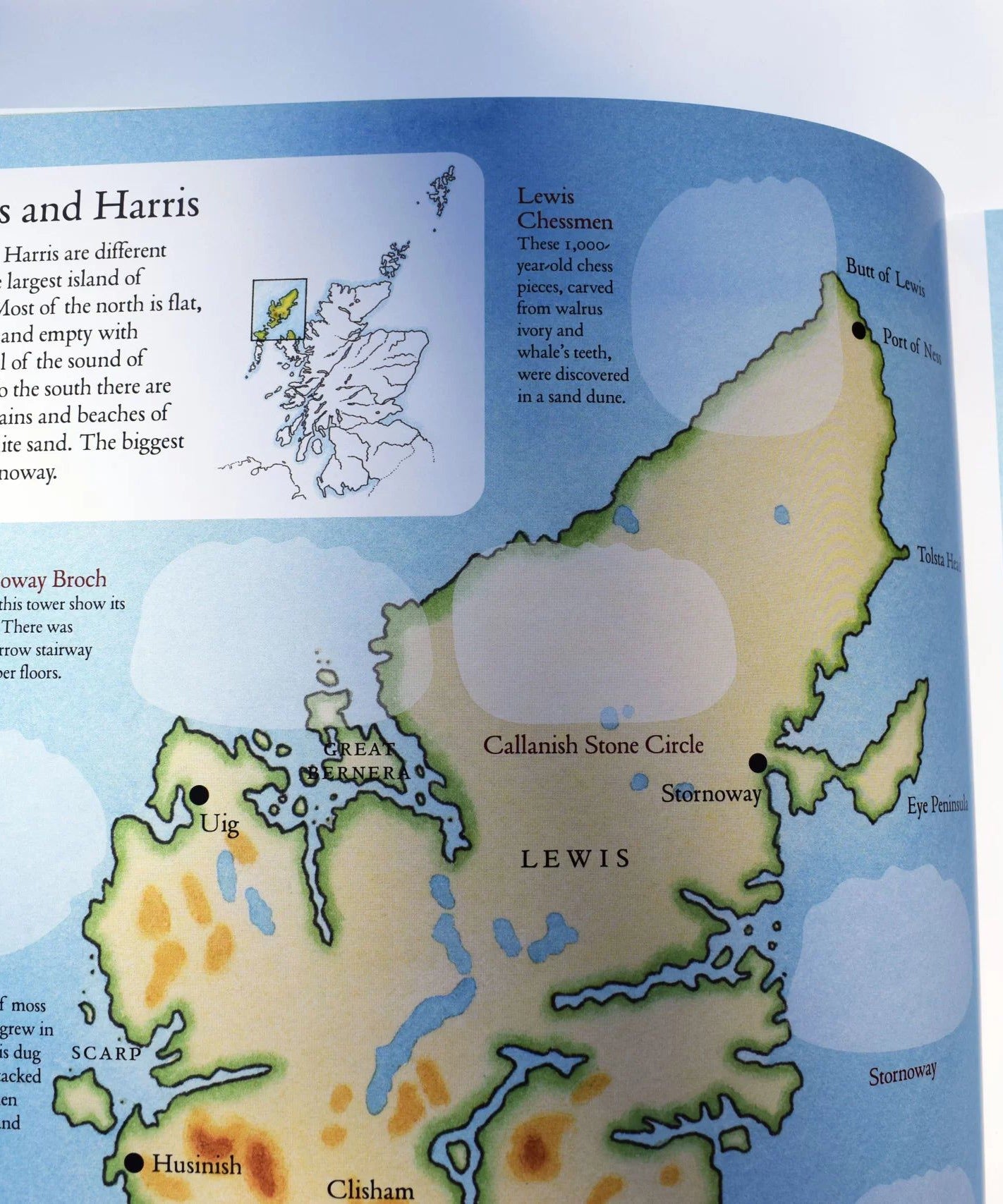 Birlinn - Sticker Atlas Of Scotland-Dinossi