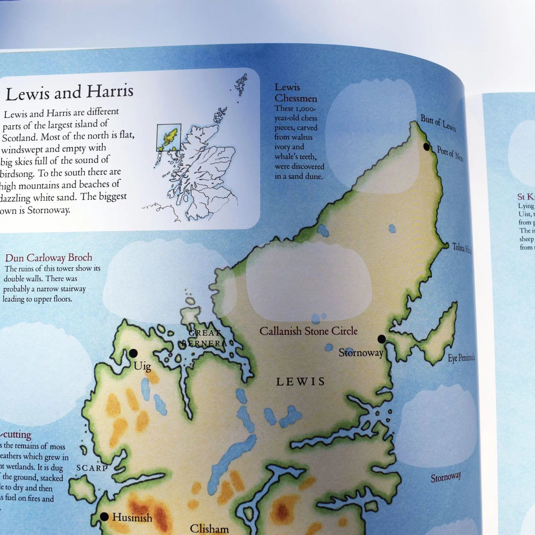 Birlinn - Sticker Atlas Of Scotland-Dinossi