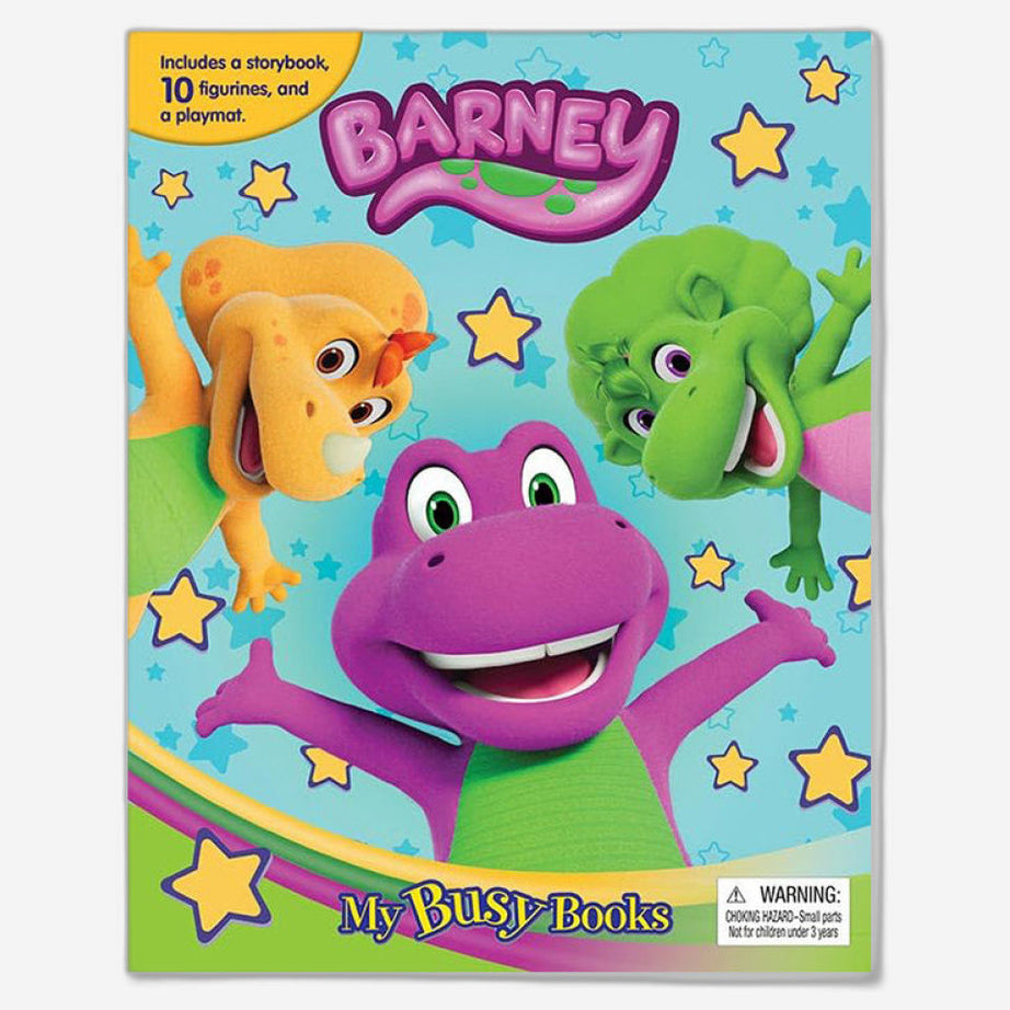 Phidal - Mattel Barney Engelse Activiteiten- en Verhalenboek