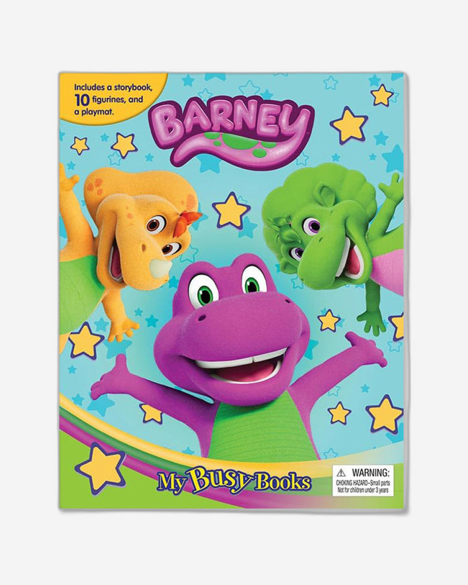 Phidal - Mattel Barney Engelse Activiteiten- en Verhalenboek