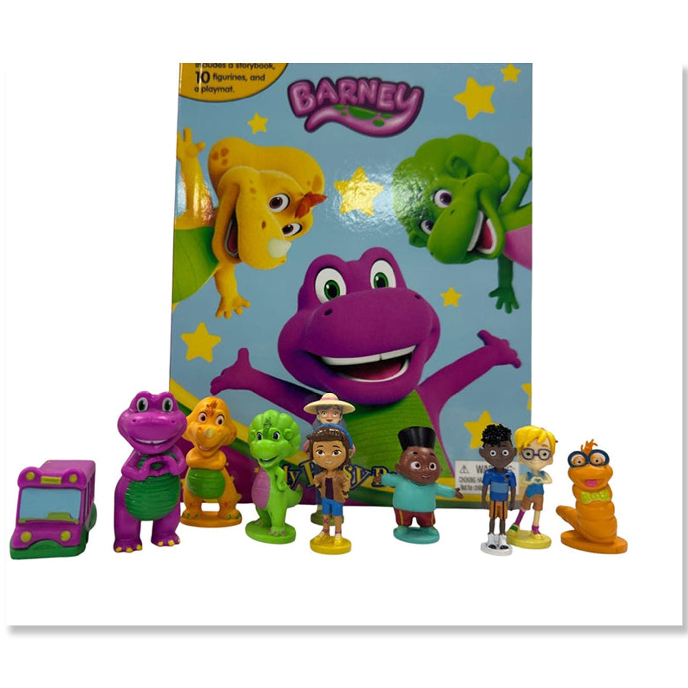 Phidal - Mattel Barney Engelse Activiteiten- en Verhalenboek