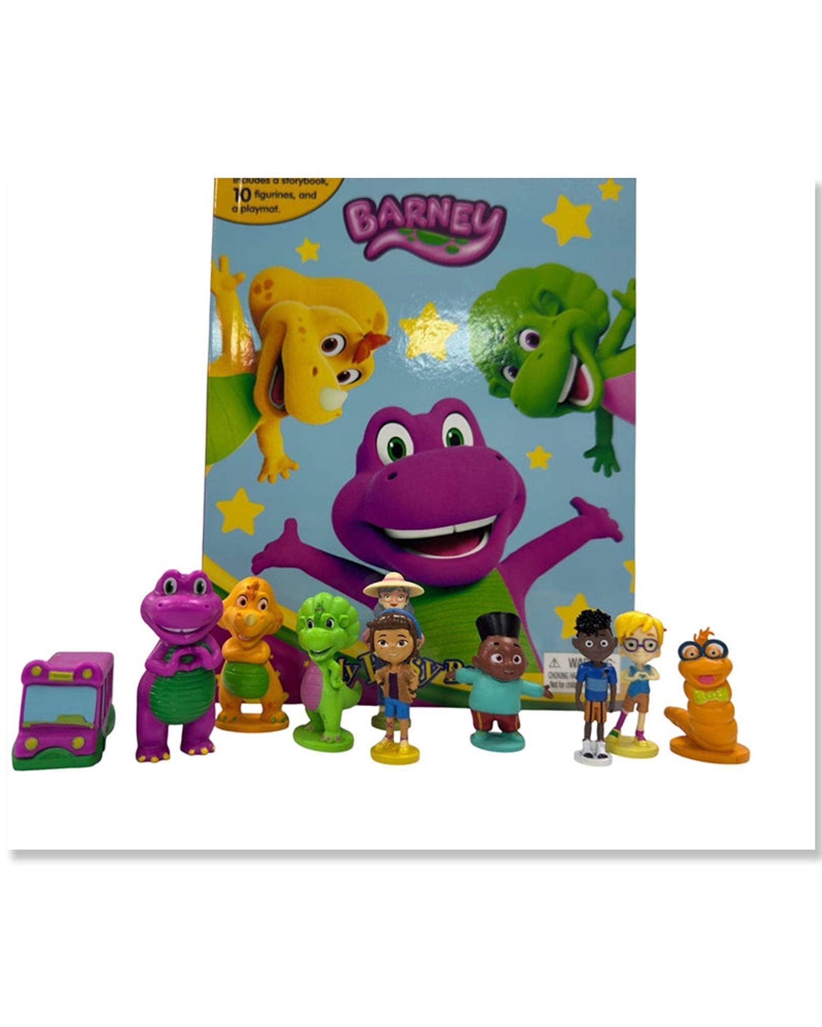 Phidal - Mattel Barney Engelse Activiteiten- en Verhalenboek