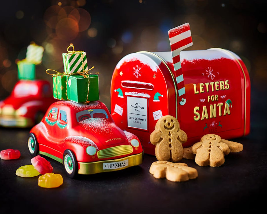 M&S Food - Kerstwagen Snoepjes