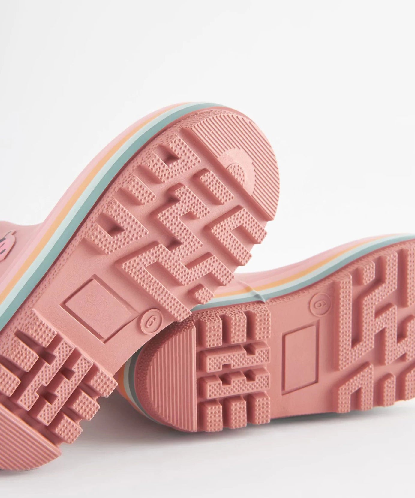 Dinossi - Soft Pembe Yumuşak Tabanlı Kız Çocuk Polarlı Yağmur Çizmesi - 30.5-Dinossi