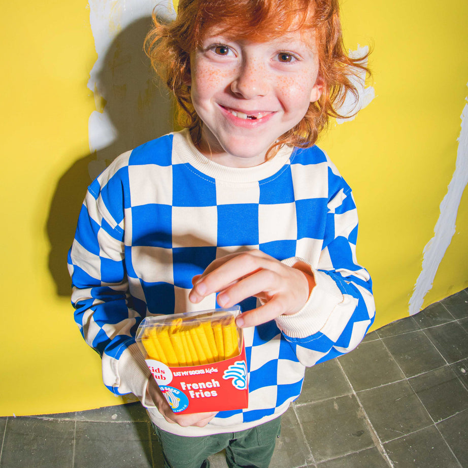 Eat My Socks - Çocuk Patetes Kızartması Çorap-Dinossi