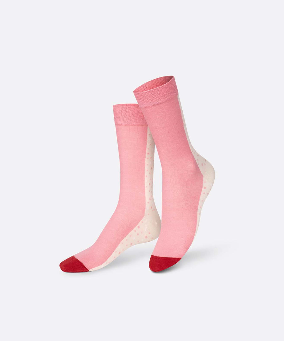 Eat My Socks - Yetişkin Çilekli Cupcake Çorap-Dinossi