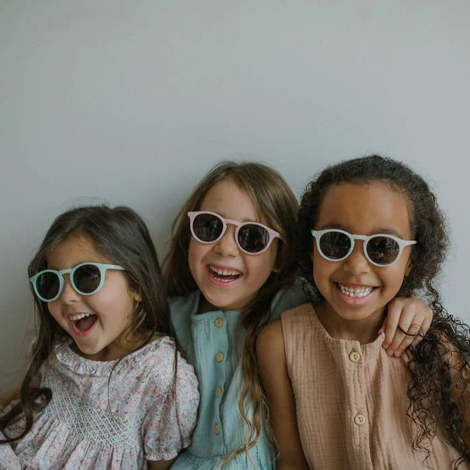 Leosun - Naturel Mavi Polarize UV400 Çocuk Güneş Gözlüğü 3-8 Yaş-Dinossi