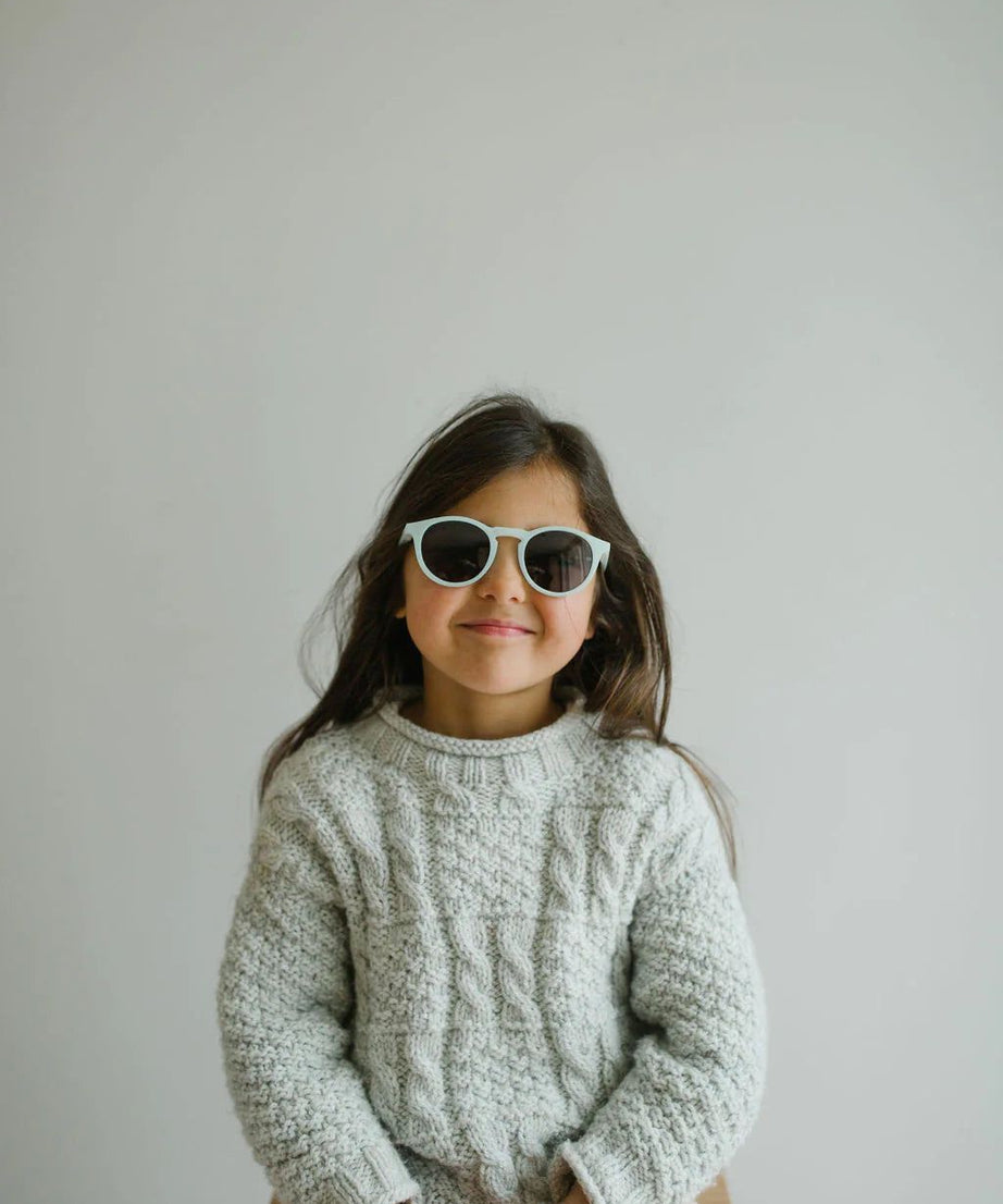 Leosun - Naturel Mavi Polarize UV400 Çocuk Güneş Gözlüğü 3-8 Yaş-Dinossi