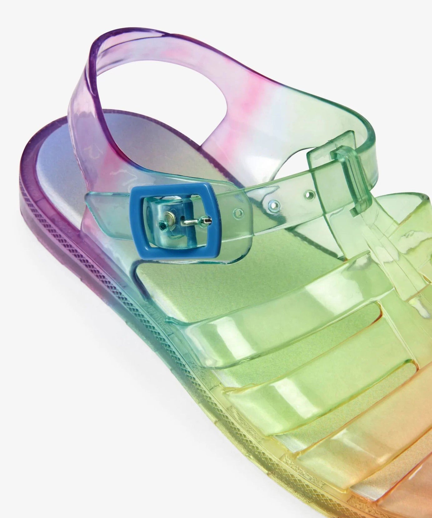 Next - Yumuşak Tabanlı Gökkuşağı Çocuk Jöle Sandalet - 24-Dinossi