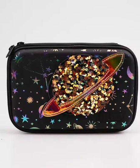 Smiggle - Aynalı Hardtop Kalem Kutusu-Dinossi