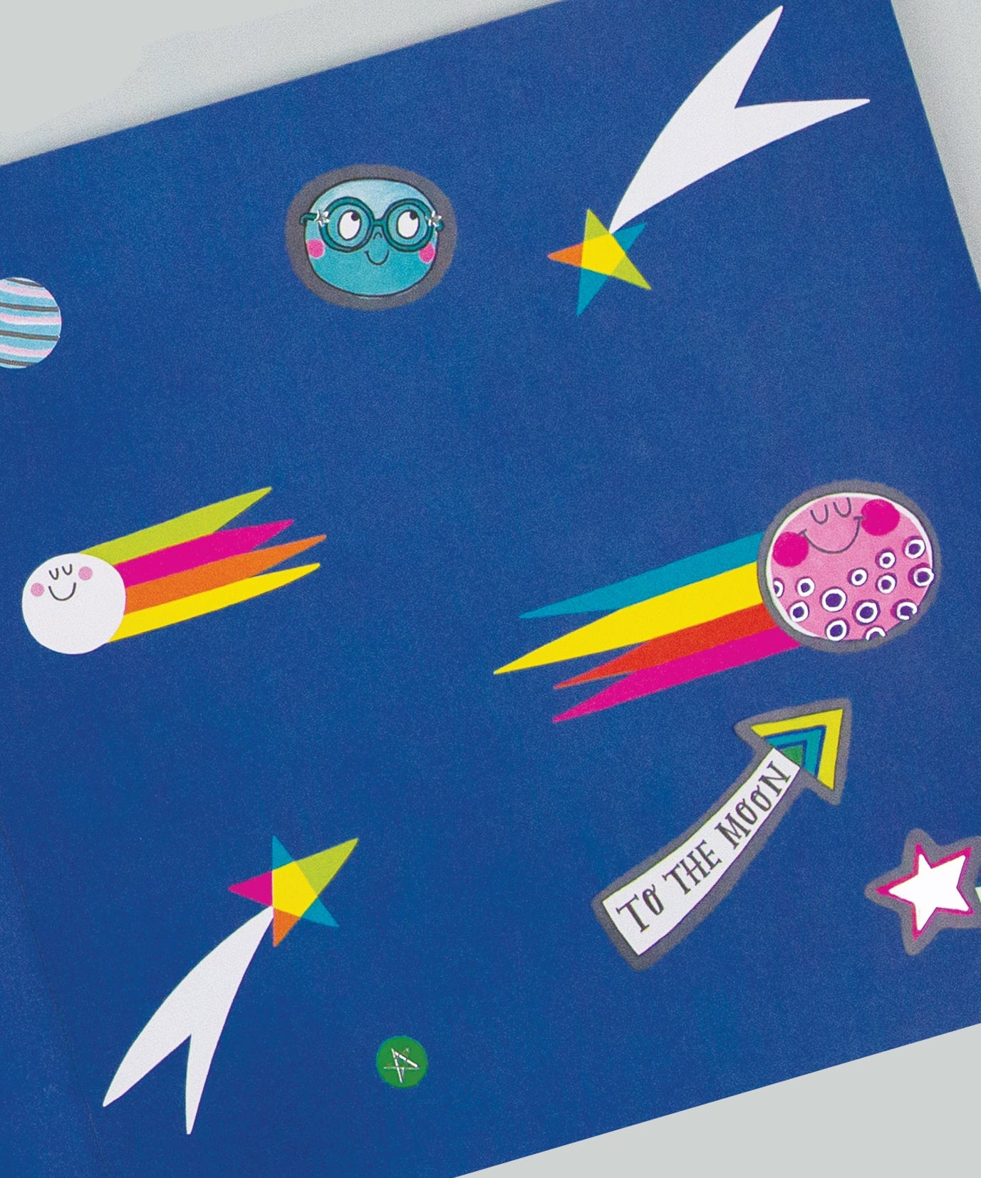 Rachel Ellen - Naar de Maan Sticker Scène Kleur- en Activiteitenboek