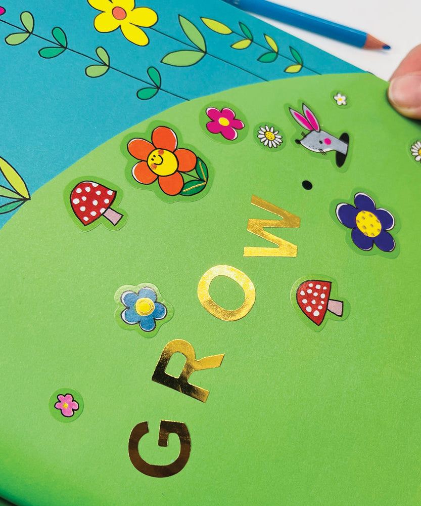 Rachel Ellen - Love Our Planet Sticker Scene Kleur- en Activiteitenboek