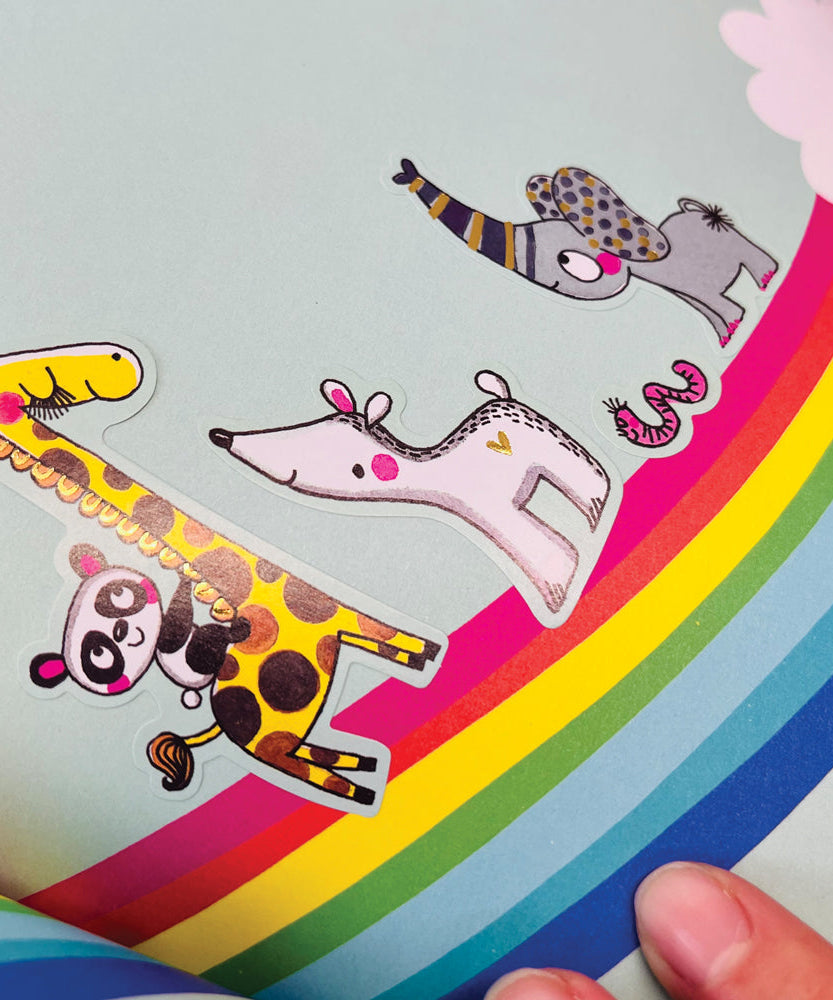 Rachel Ellen - Love Our Planet Sticker Scene Kleur- en Activiteitenboek