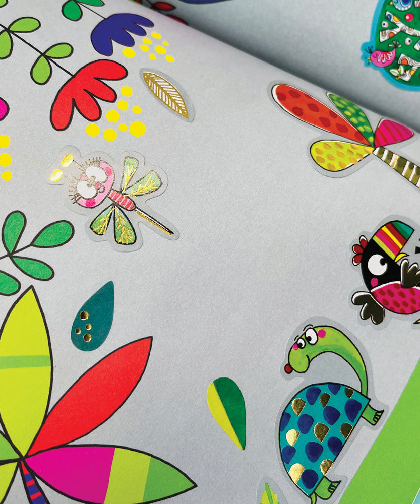 Rachel Ellen - Love Our Planet Sticker Scene Kleur- en Activiteitenboek