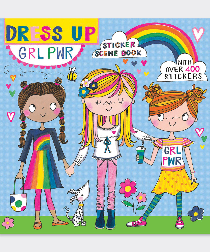 Rachel Ellen - Grl Pwr Sticker Scene Kleur- en Activiteitenboek