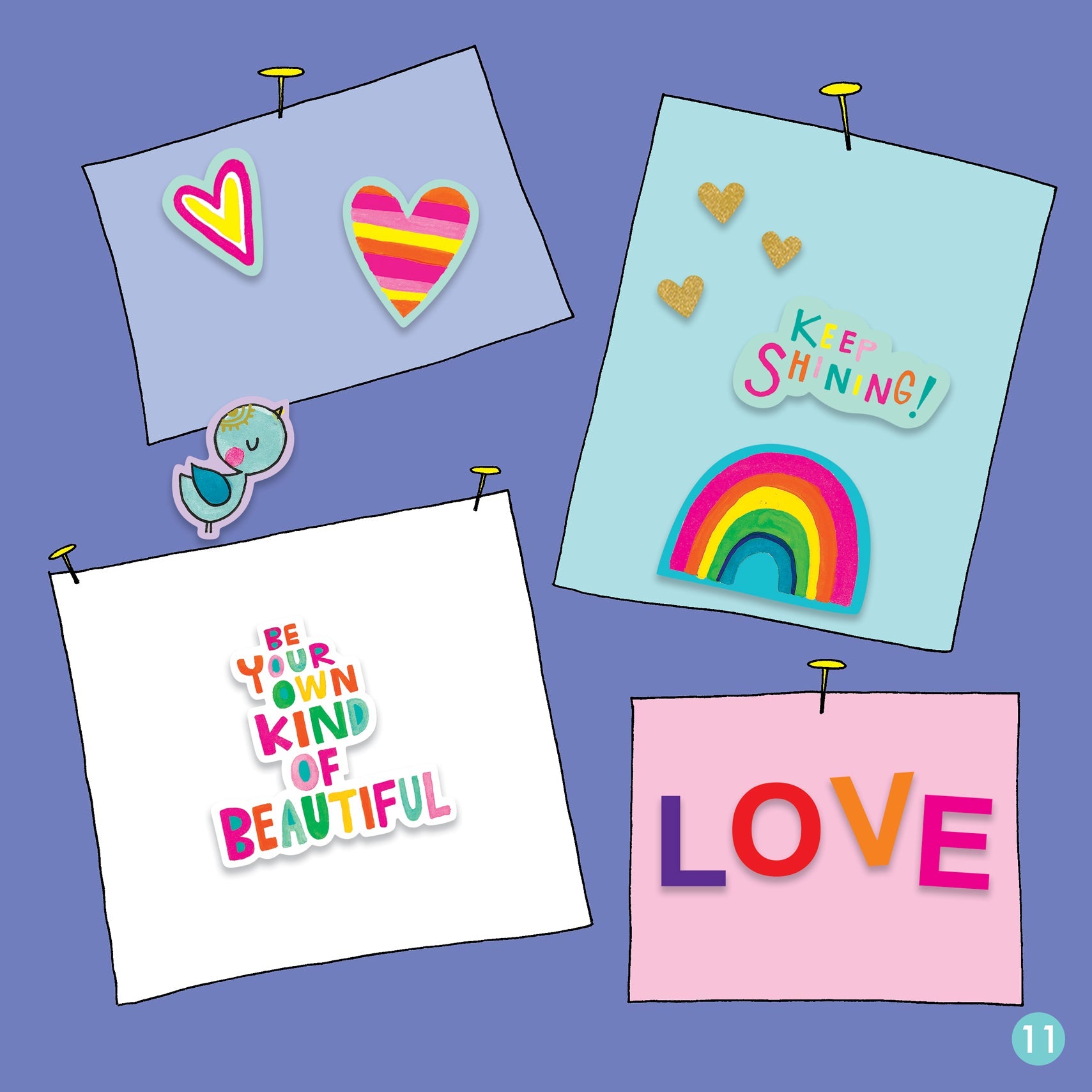 Rachel Ellen - Grl Pwr Sticker Scene Kleur- en Activiteitenboek