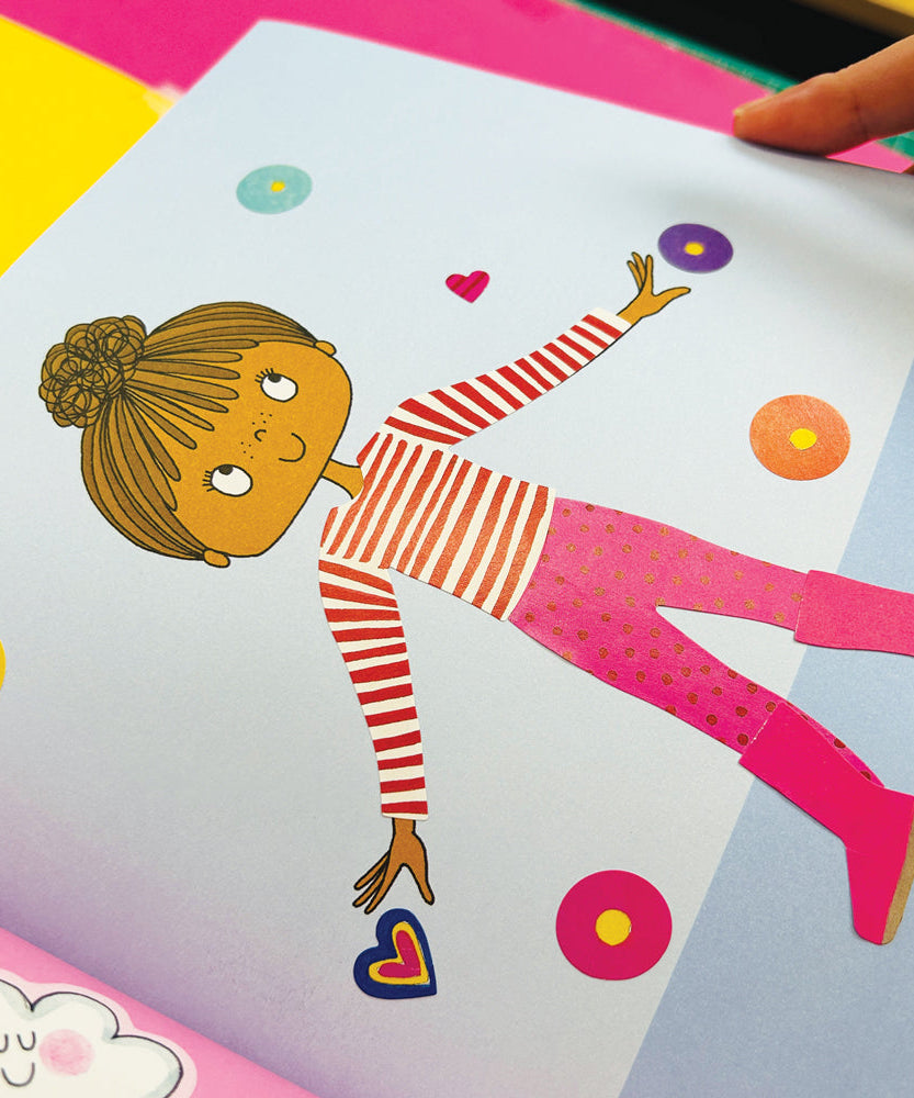 Rachel Ellen - Grl Pwr Sticker Scene Kleur- en Activiteitenboek