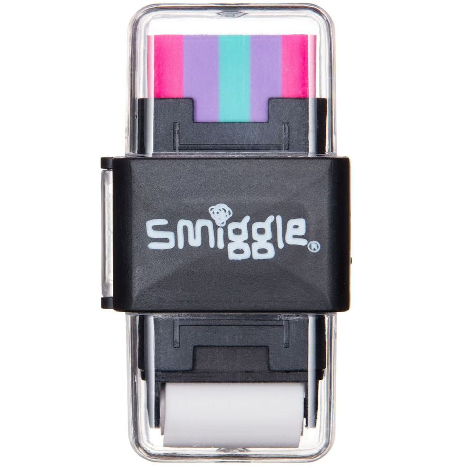 Smiggle - Sharp Again Rulo Silgi ve Kalemtıraş-Dinossi