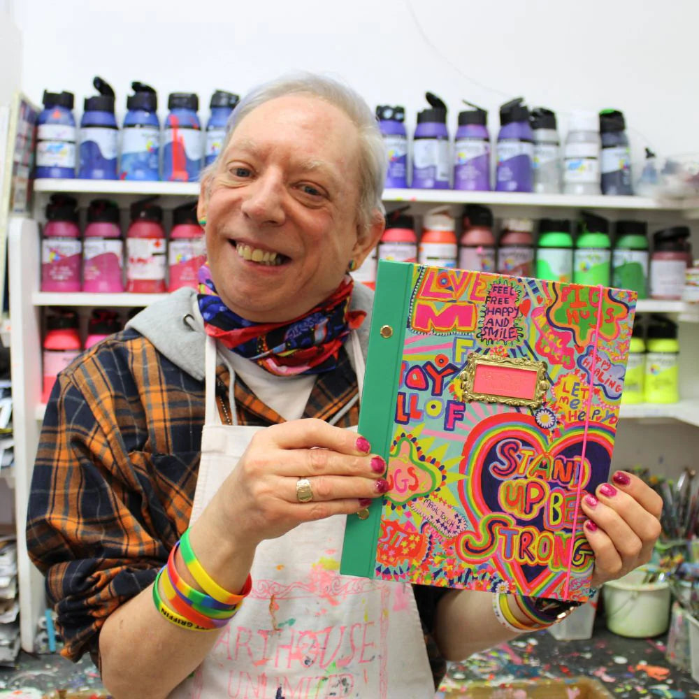 Portico Designs - Arthouse Unlimited Vrolijke A5 Hardcover Dagboek