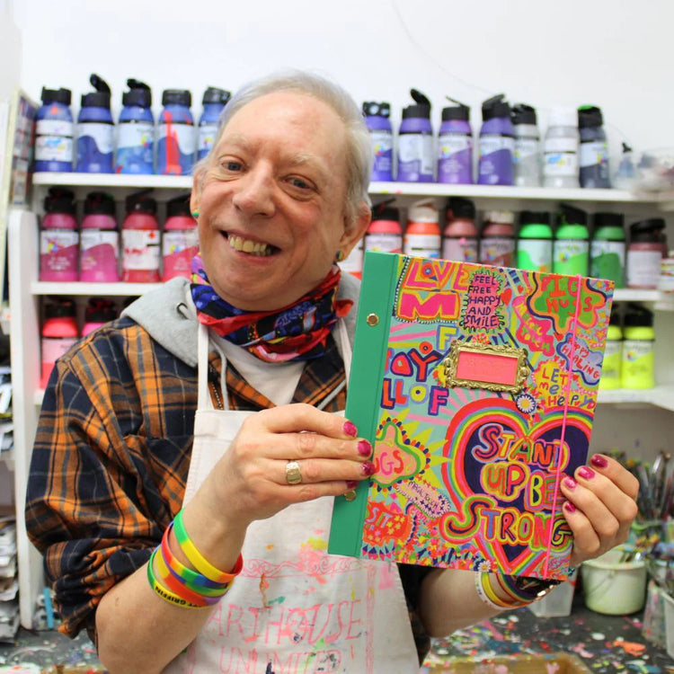 Portico Designs - Arthouse Unlimited Vrolijke A5 Hardcover Dagboek