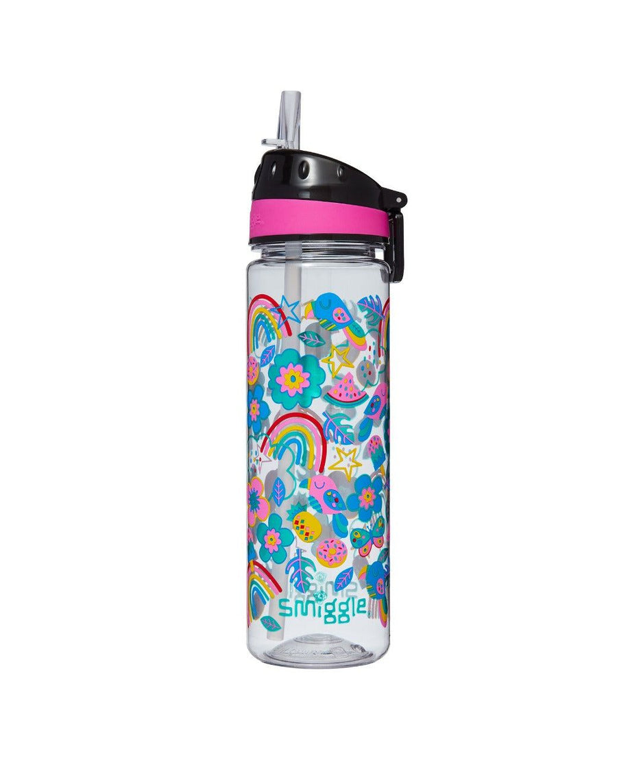 Smiggle - Drift Drink Up Plastik İçecek Şişesi 650Ml-Dinossi