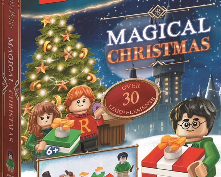 Buster Books - Lego Harry Potter Magische Kerstfiguur Speelgoed Engels Activiteiten- en Verhalenboek