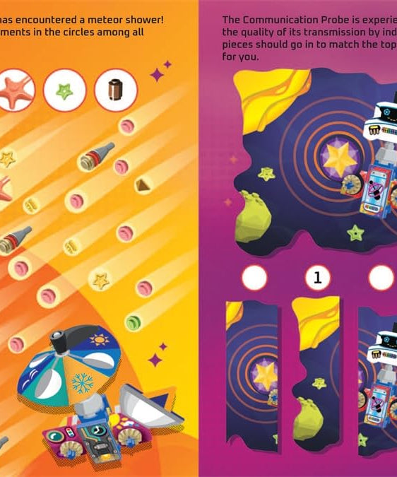 Buster Books - Lego Bouw en Plak Figuren Speelgoed Engels Activiteiten- en Verhalenboek