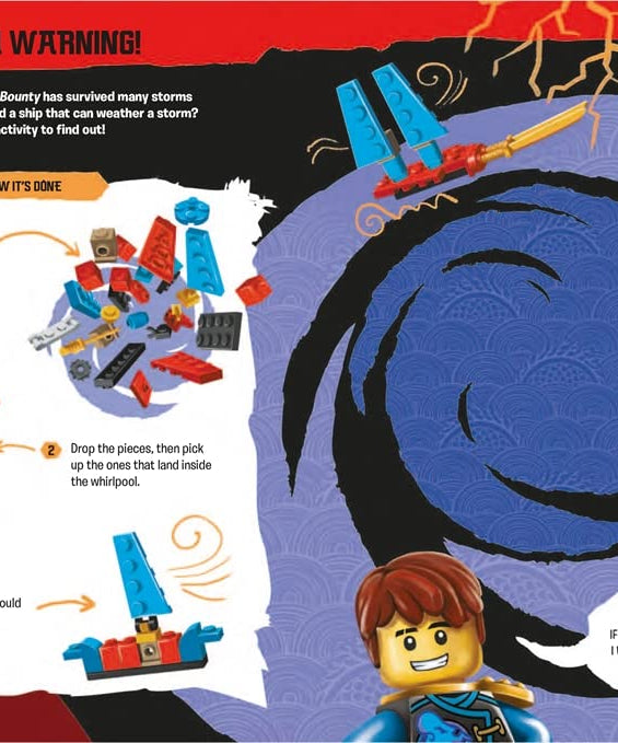Buster Books - Lego Ninjago Figuren Speelgoed Engels Activiteiten- en Verhalenboek