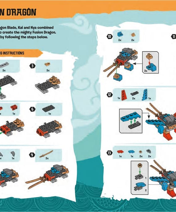 Buster Books - Lego Ninjago Figuren Speelgoed Engels Activiteiten- en Verhalenboek