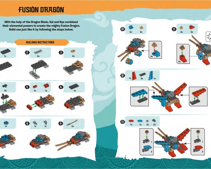 Buster Books - Lego Ninjago Figuren Speelgoed Engels Activiteiten- en Verhalenboek