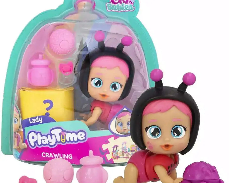 Cry Babies - PlayTime Mini Baby Lady Speelgoed