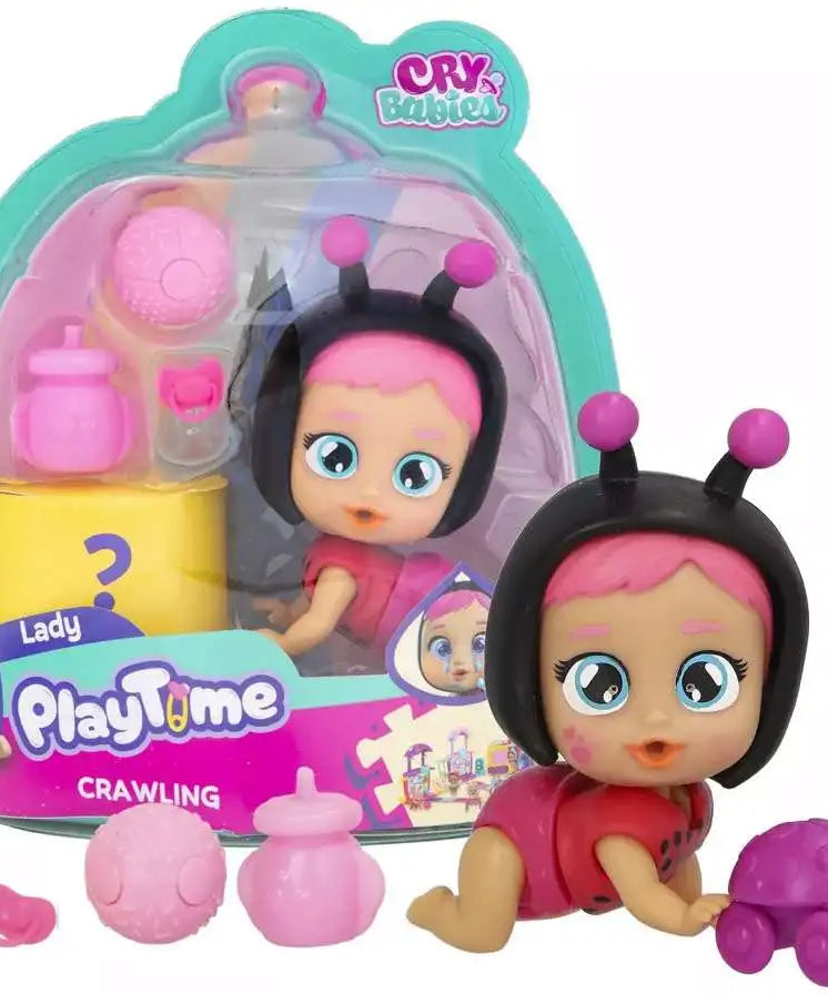 Cry Babies - PlayTime Mini Baby Lady Speelgoed
