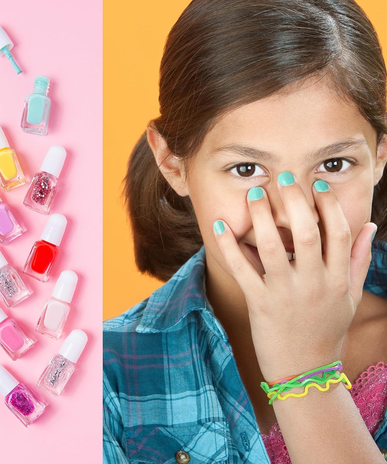 Dinossi - 9-delige Kindernagellak en Verzorgingsset