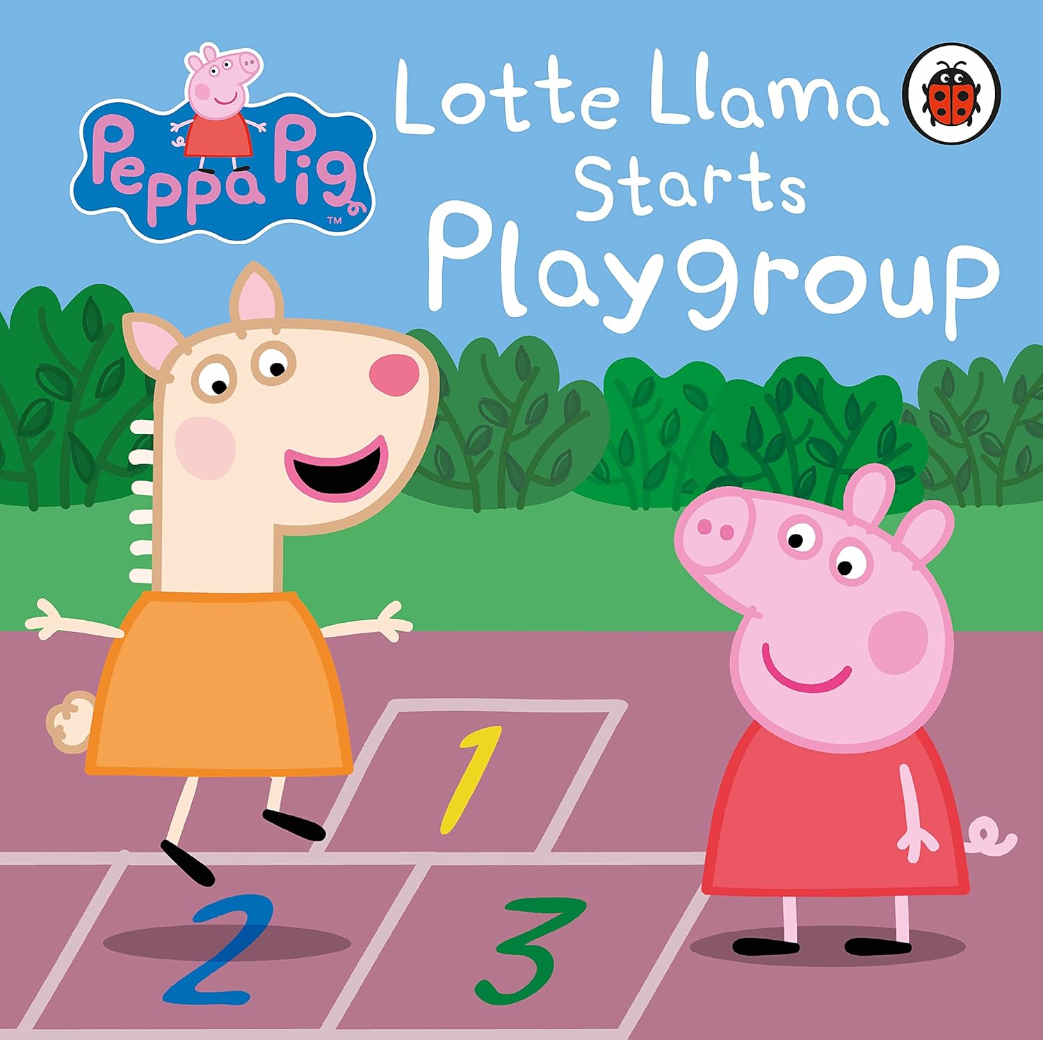Dinossi - Peppa Pig Lotte Llama Begint Met De Speelgroep Engels Verhalenboek