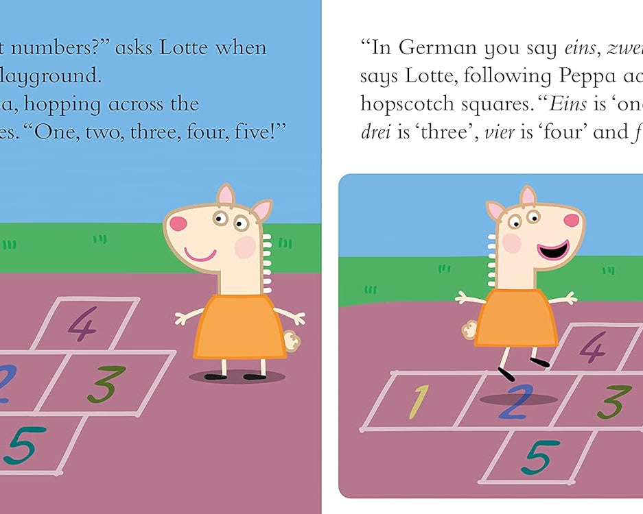 Dinossi - Peppa Pig Lotte Llama Begint Met De Speelgroep Engels Verhalenboek