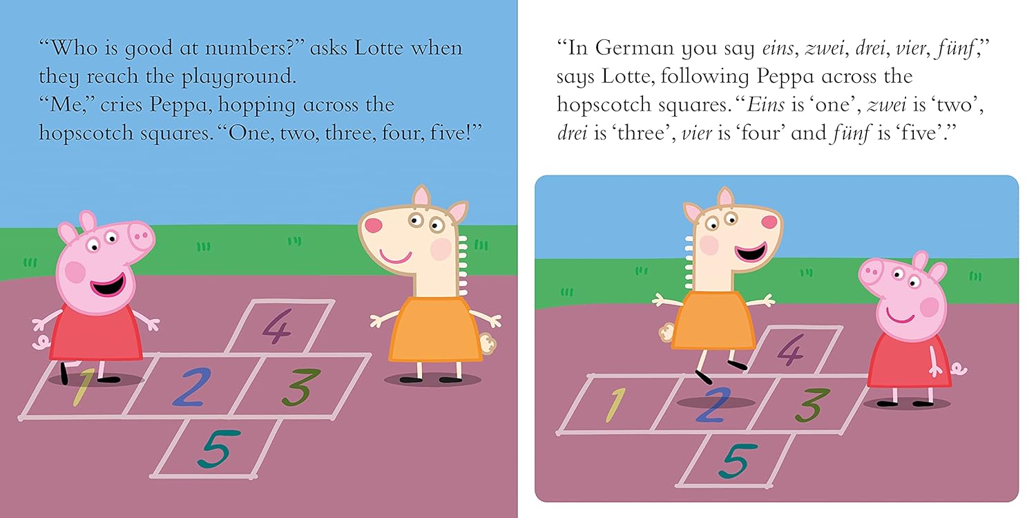 Dinossi - Peppa Pig Lotte Llama Begint Met De Speelgroep Engels Verhalenboek