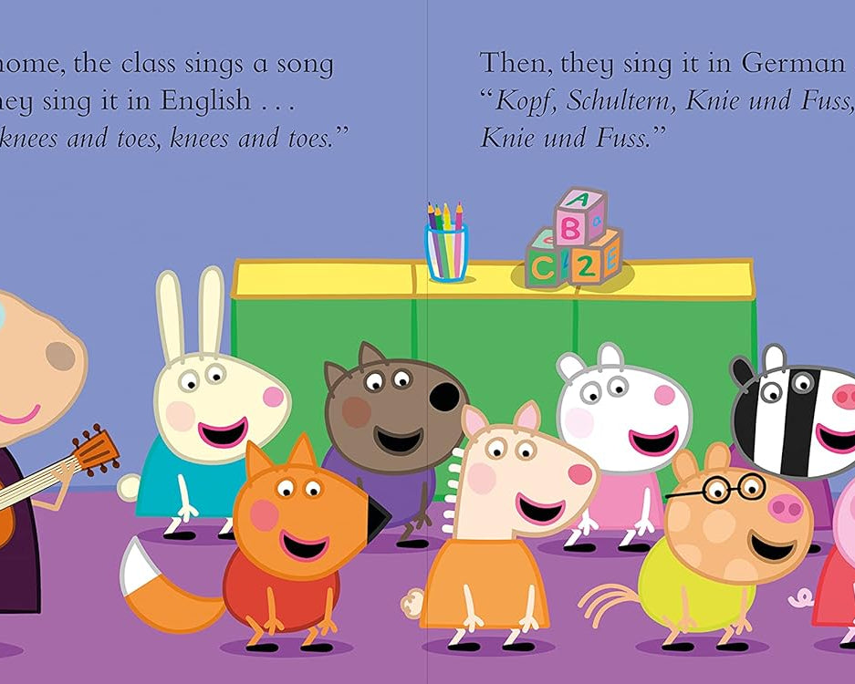 Dinossi - Peppa Pig Lotte Llama Begint Met De Speelgroep Engels Verhalenboek