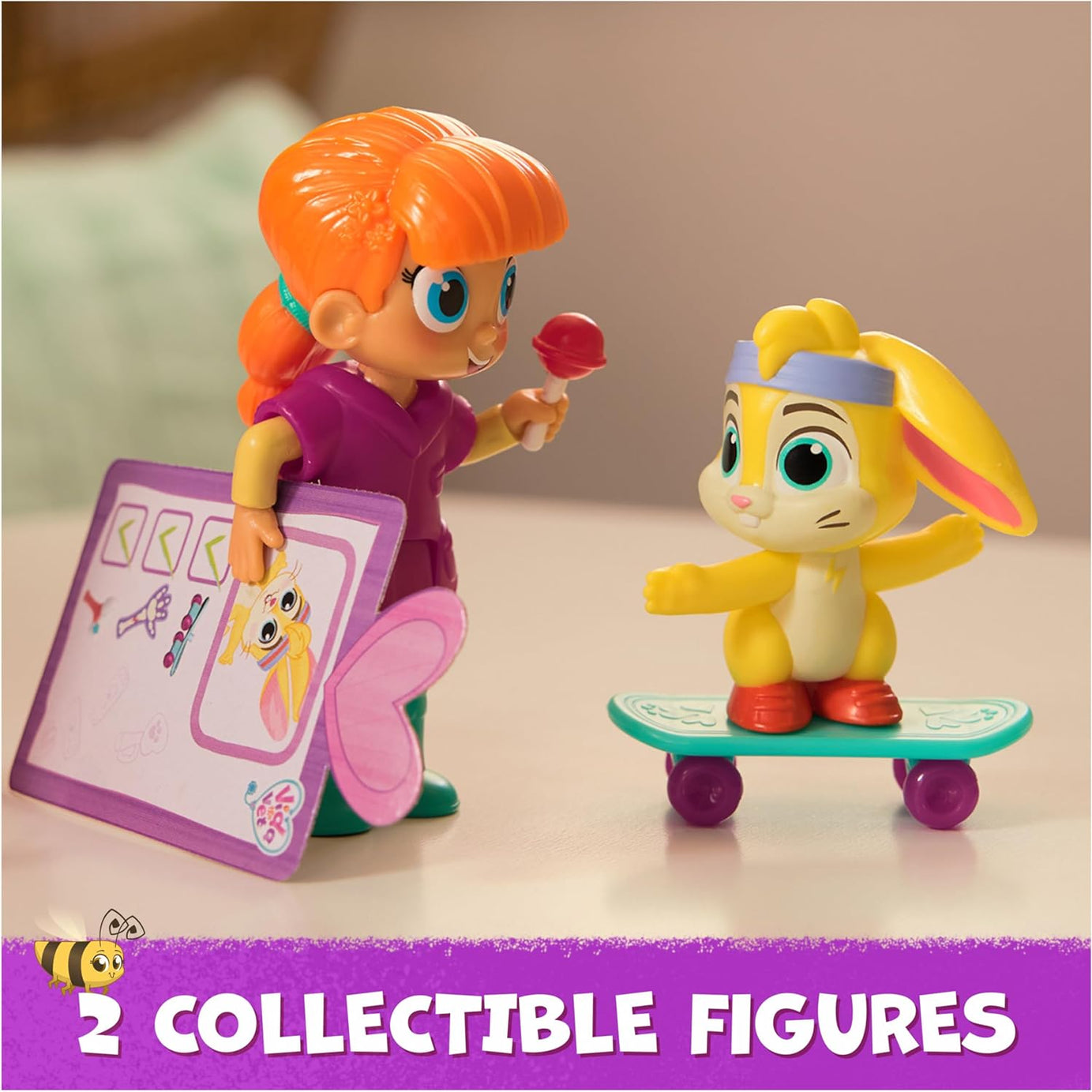 Dinossi - Vida De Dierenarts, Vida & Zig Zag Actiefiguren van Zig Zag