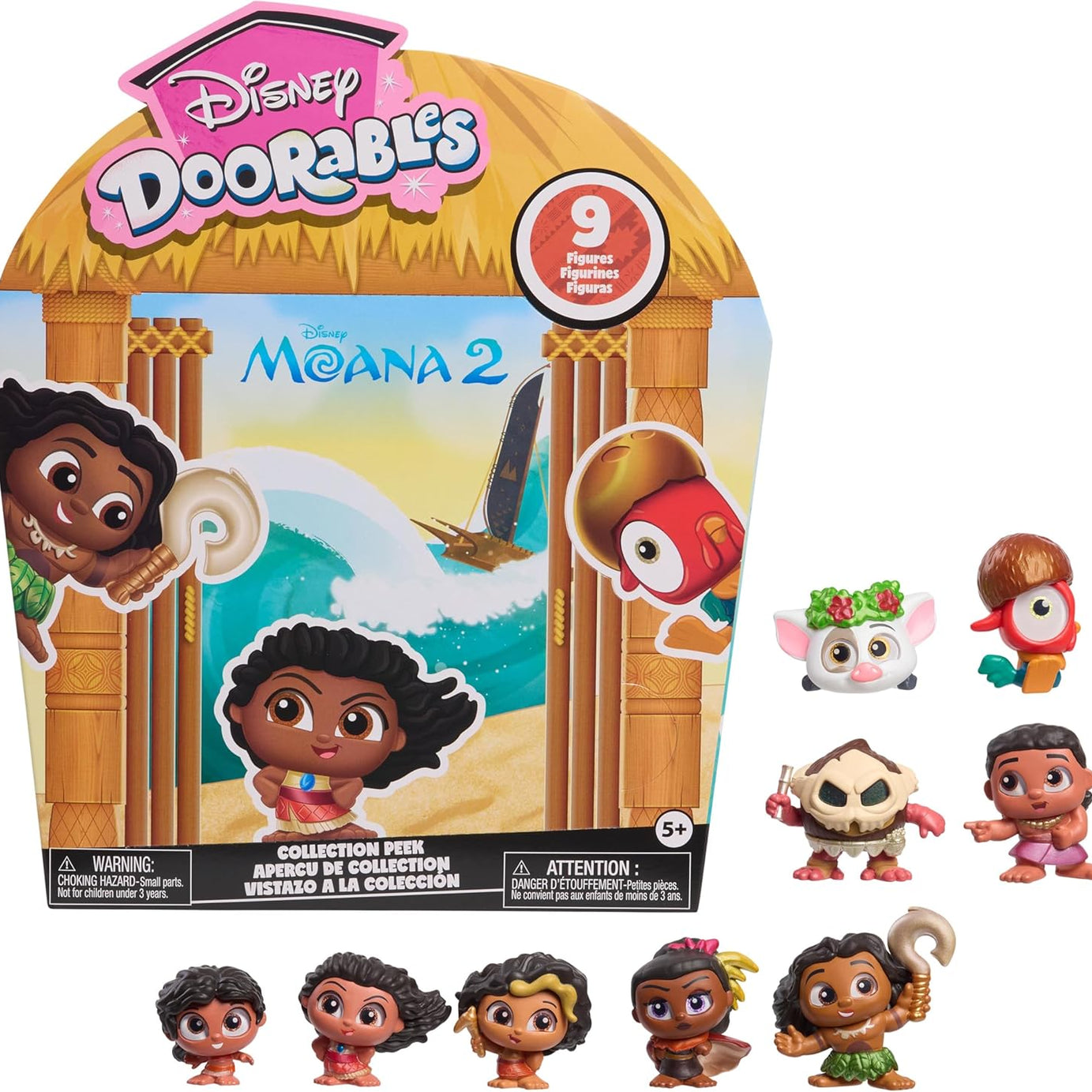 Disney - Disney Doorables Moana 2 Verzameling Figuren Speelgoed