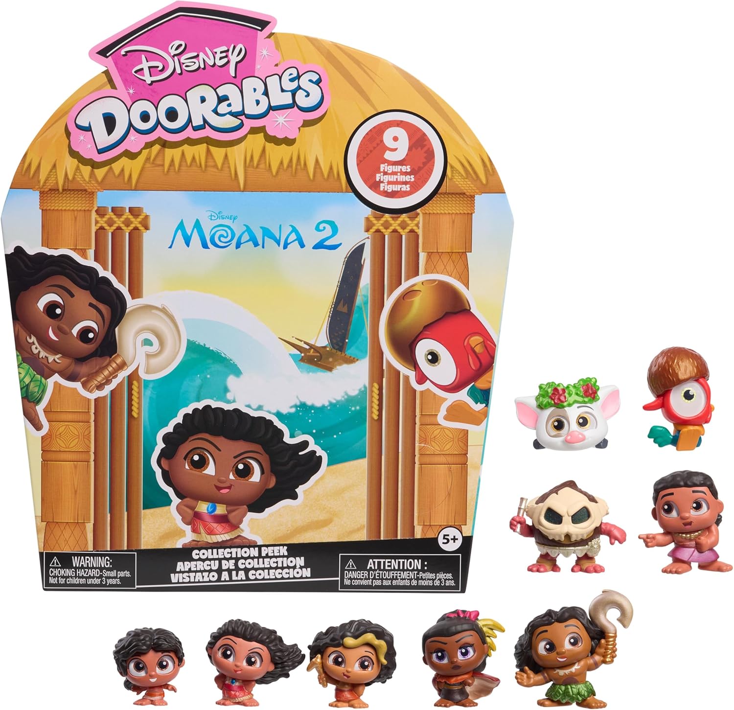 Disney - Disney Doorables Moana 2 Verzameling Figuren Speelgoed