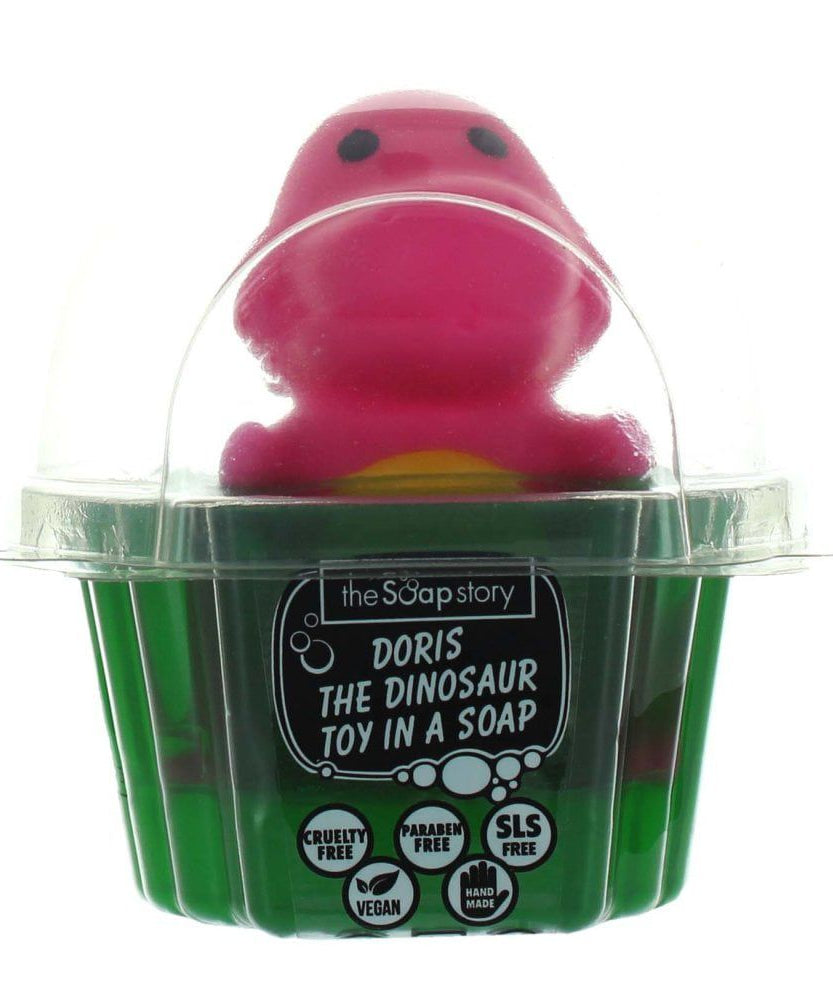 The Soap Story - Doris Dinozor Oyuncaklı Kokulu Çocuk Sabunu-Dinossi
